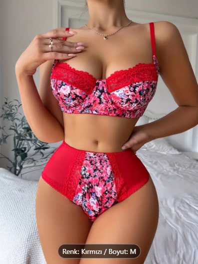 Papyon And Flower Push Up  Brassierre